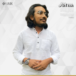 Premium Katua for men White