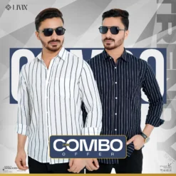 Classic Striped Shirt Combo LX2