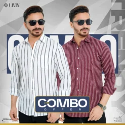 Classic Striped Shirt Combo LX3