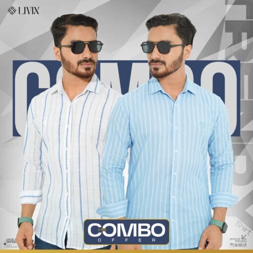 Double The Style Combo L02 (2pcs Shirt )