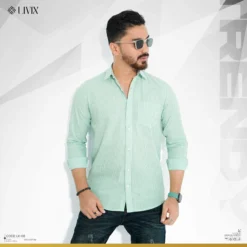 Men Classic Striped Shirt LX 09