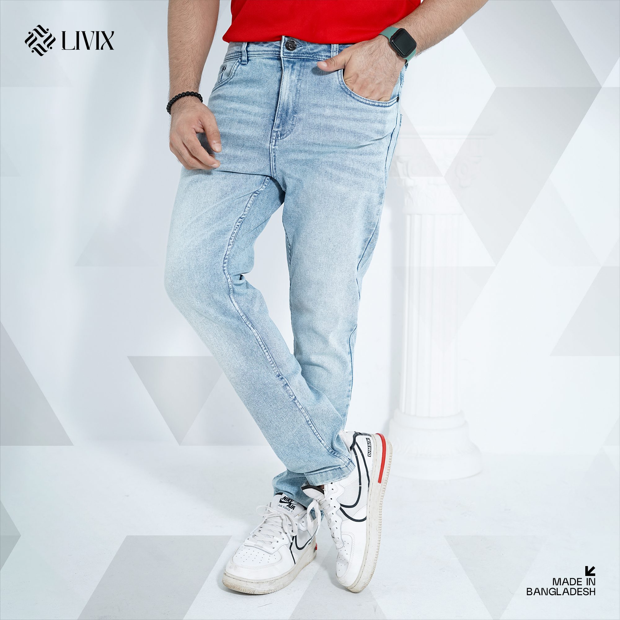 Slim Fit Denim Jeans Pant SFJP004