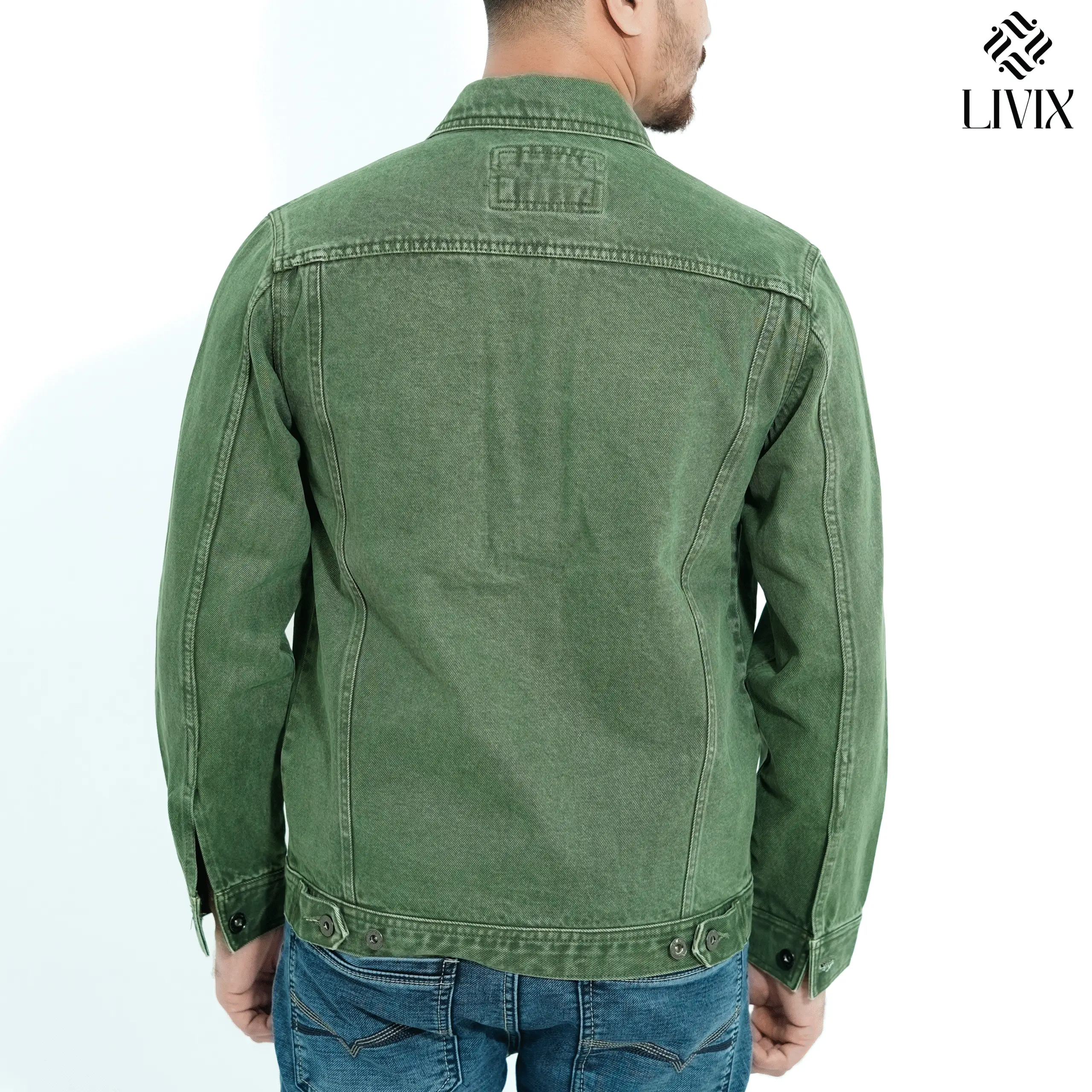 Premium Denim Jacket PDJ004 - Image 4