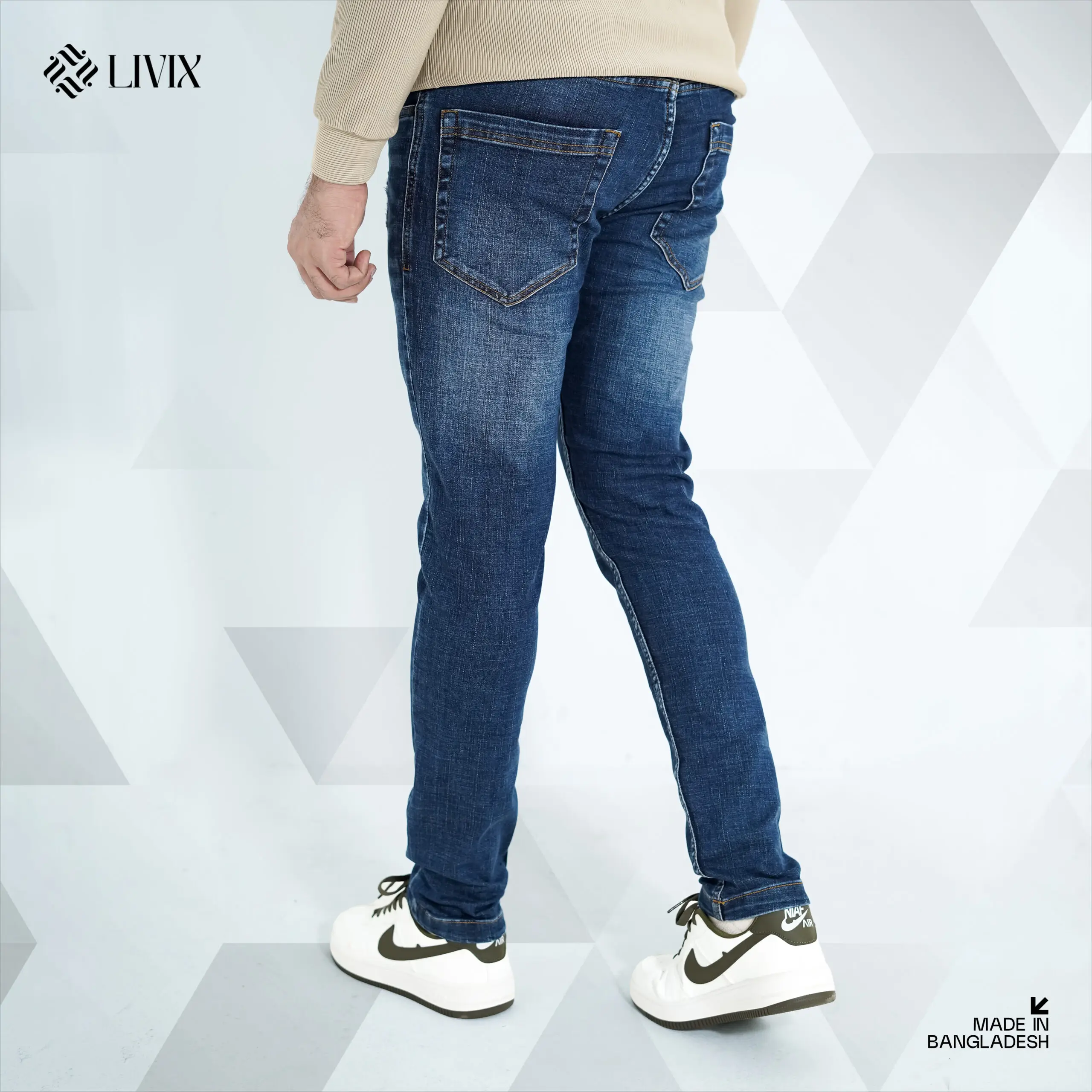 Premium Slim Fit Denim Jeans Pant PSFJP02 - Image 3