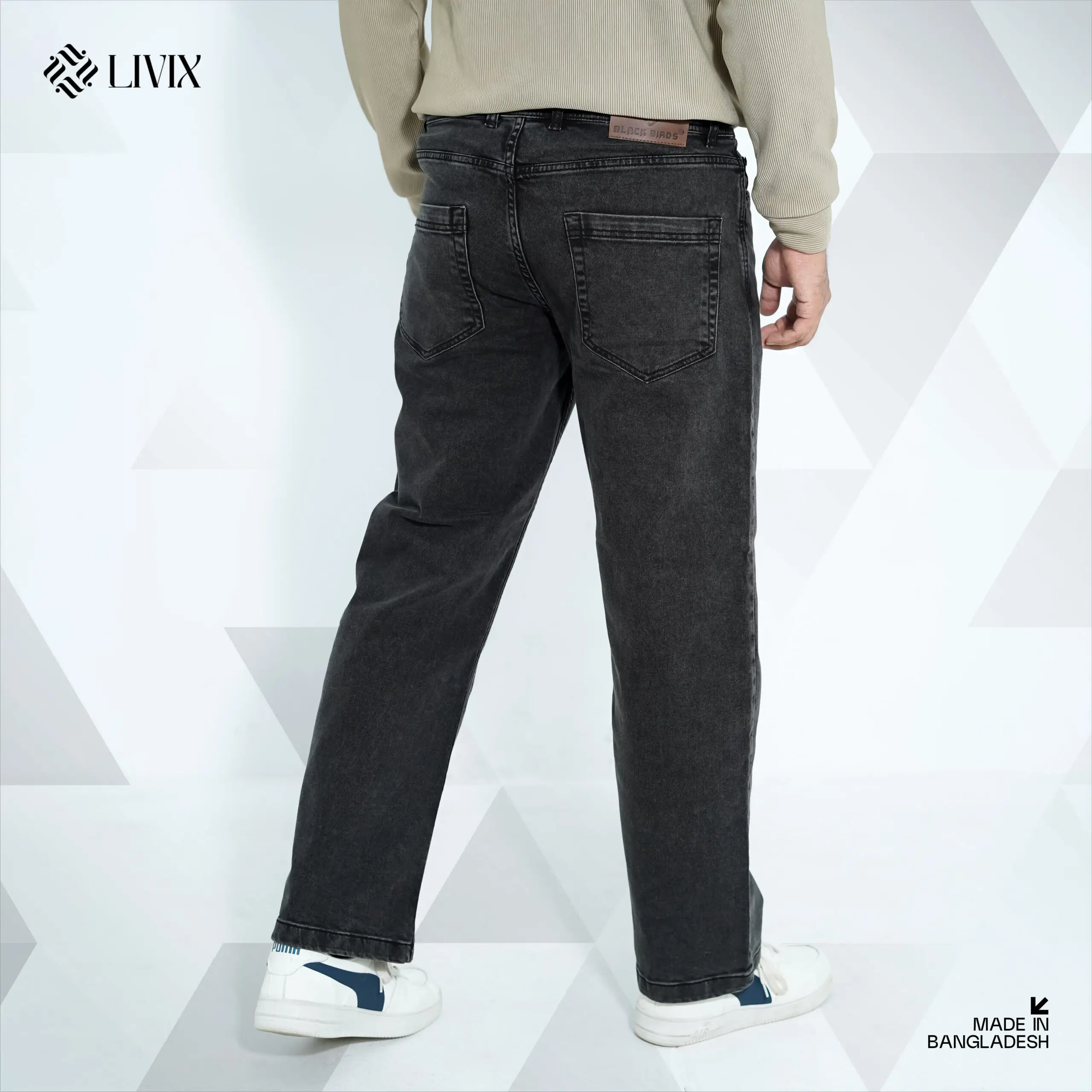 DENIM BAGGY PANT DBP005 - Image 3