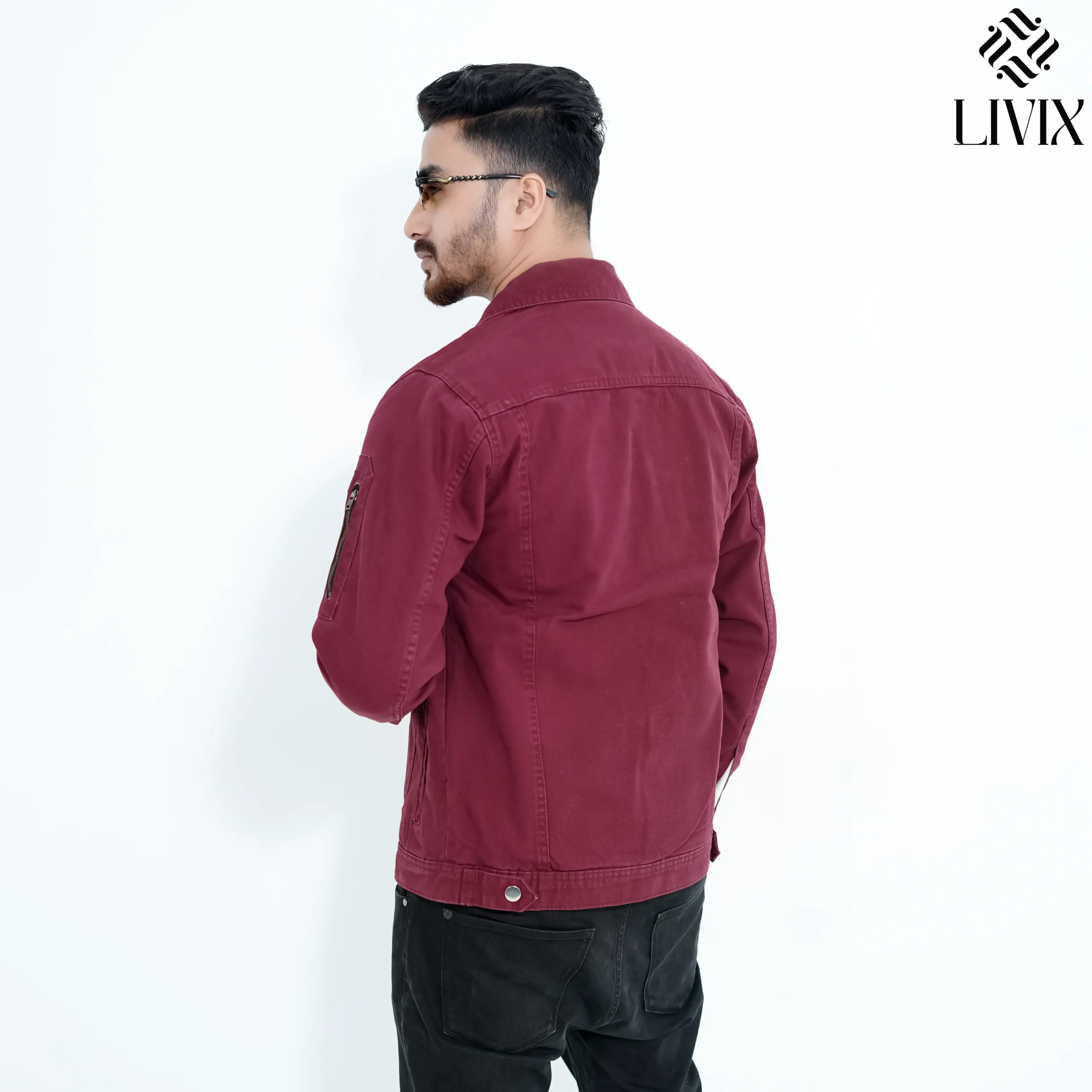 Premium Denim Shacket PDS008 - Image 3