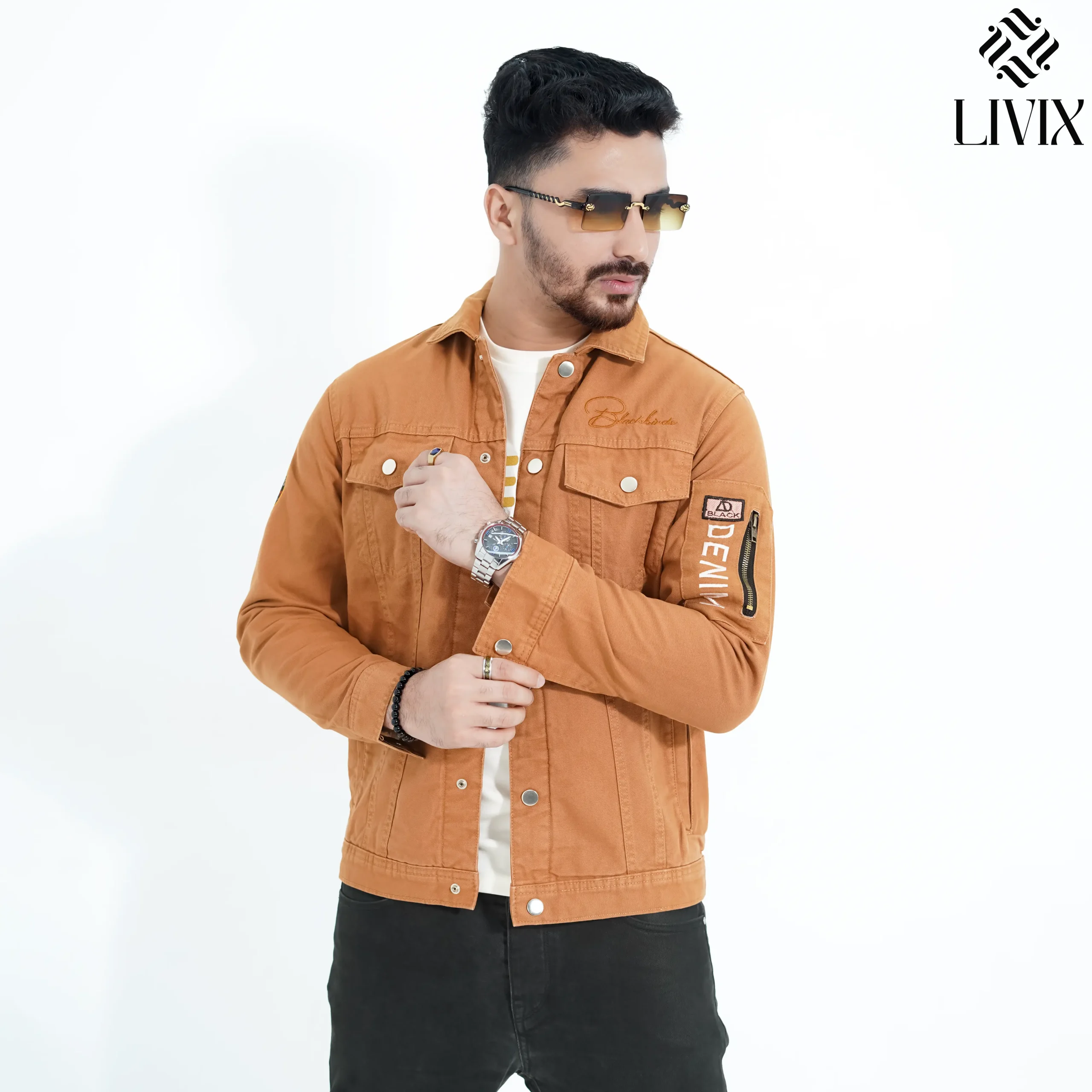 Premium Denim Shacket PDS009 - Image 2