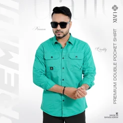 Premium Double Pocket Shirt PDPS003
