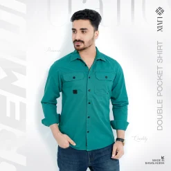 Premium Double Pocket Shirt PDPS003