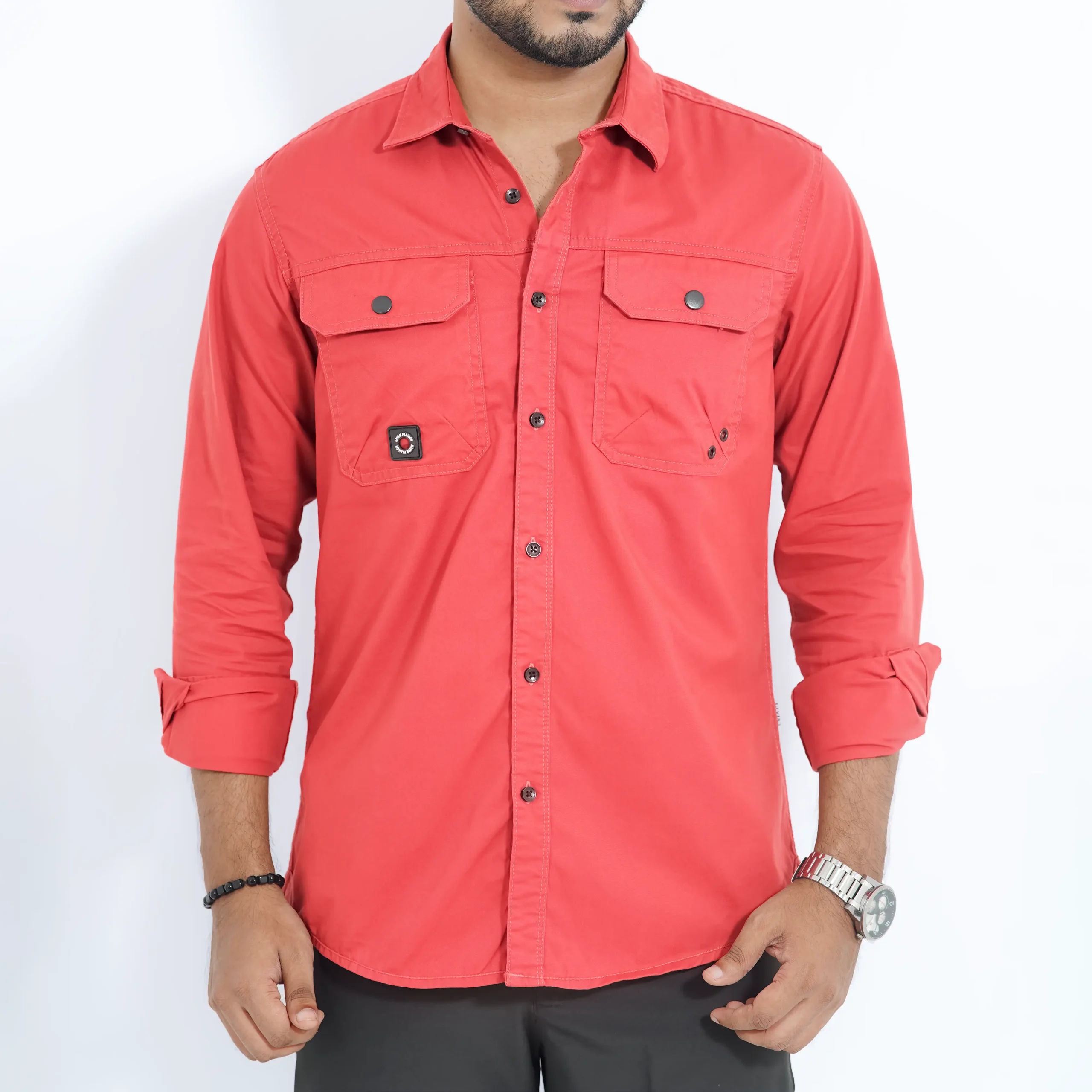 Premium Double Pocket Shirt PDPS001 - Image 2