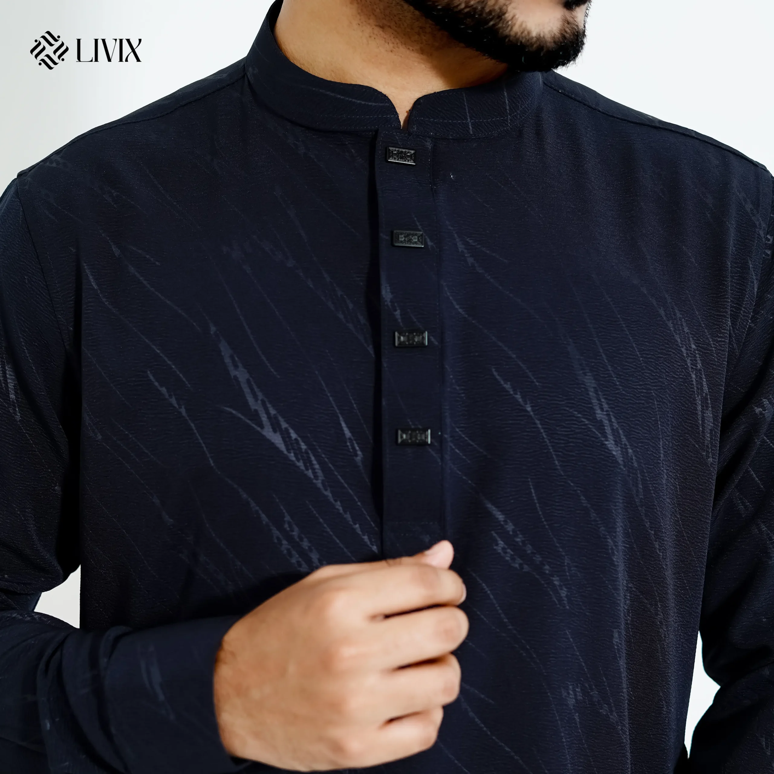 Livix Platinum Jafran Panjabi PJP016 - Image 3