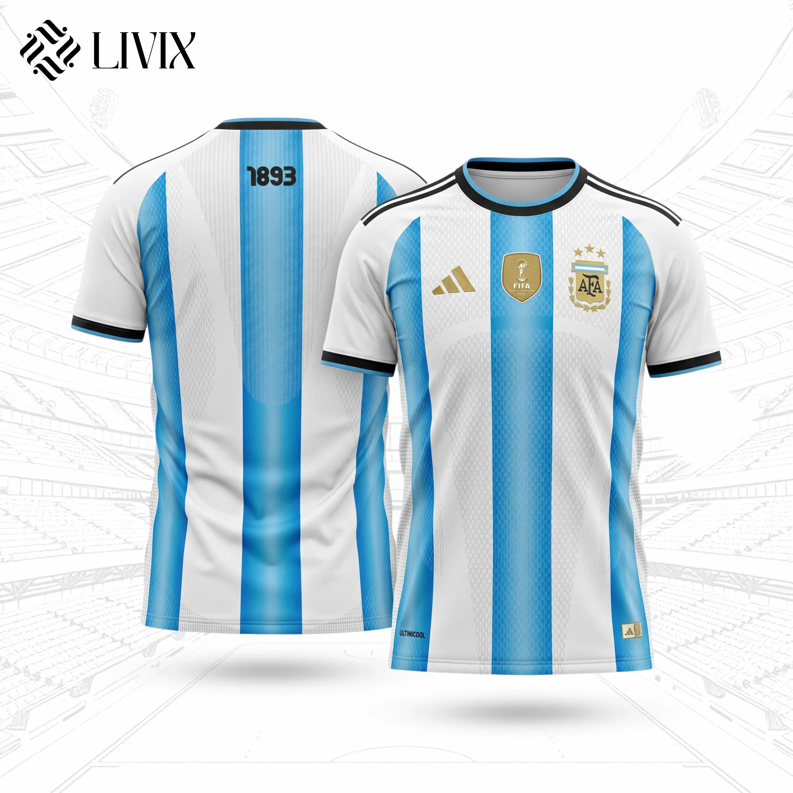Argentina 2026 World Cup Home Jersey- Player Edition