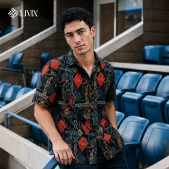 Livix Half Sleeve Drop Shoulder Shirt HDS002