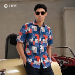 Livix Half Sleeve Drop Shoulder Shirt HDS001