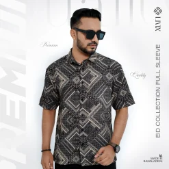 Livix Jafran Half Sleeve Drop Shoulder Shirt HDS005