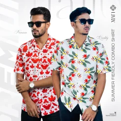 Premium Cuban Shirt Combo PCSC04