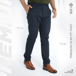 Twill Chino Pant- Navy Blue