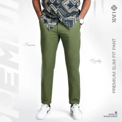 Twill Chino Pant- Light Olive