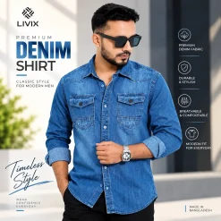 Premium Denim Shirt PDS008