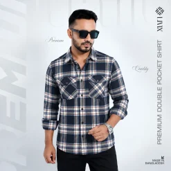Premium Double Pocket Shirt PDPS013