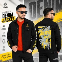 Premium Printed Denim Jacket PPDJ001