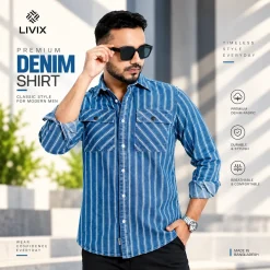 Exclusive Denim Shirt PDS006